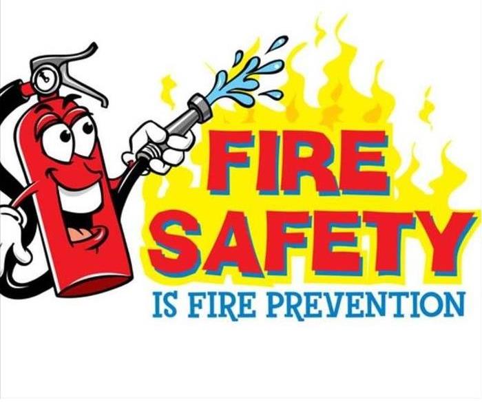 Fire Safety Cartoon Image